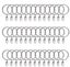 40 Stck Gardinenringe Vorhangringe, Vorhang Clip Gardinenstange 38mm Vorhang Cli Carousel 1