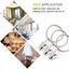 40 Stck Gardinenringe Vorhangringe, Vorhang Clip Gardinenstange 38mm Vorhang Cli Carousel 3