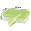 Small Ice Cube Tray With Lid And Bin,comes With Ice Cube Bin,scoop And Cover,bpa Carousel 3