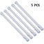 5 Pcs Tension Rods, Cupboard Bars Tensions Rod Curtain Rod 15.7" To 27.5"(approx Carousel 1