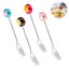 4 Pcs Donut Stainless Steel Dinner Forks Carousel 2