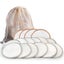 16pcs Washable Makeup Removal Pads, Cotton Pads Reusable Washable, Bamboo Cotton Carousel 1