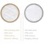 16pcs Washable Makeup Removal Pads, Cotton Pads Reusable Washable, Bamboo Cotton Carousel 2