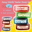 Self-inking Teacher Stamps For Grading Teacher Good Job Stamp For Classroom Pare Carousel 3