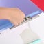 Binder Translucent Cover-(dark Gray, 1 Pack) Clip-on Type Binder, Clip-on Type B Carousel 3
