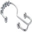 12pcs Shower Curtain Hooks Rings, Rust-resistant Metal Double Glide Carousel 4