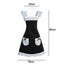 Fashion Lace Floral Apron Frill Lace Polka Dot Kitchen Cooking Aprons For Women Carousel 4