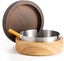 Cute Ashtrays For Cigarettes Ash Tray With Lid Wooden Ashtray With Stainless St Carousel 1