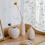 Ceramic Vase Set Of 3, Small Flower Vases For Rustic Home Decor, Modern Farmhous Carousel 5