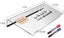 Computer Keyboard Stand-clear Acrylic Keyboard Tray With Rubber Stripticker Acry Carousel 4