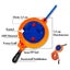 Retractable Washing Line Camping Portable 8m Travel Laundry Line Carousel 2