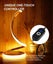 Spiral Led Table Lamp (silver), Dimmable Metallic Beside Lamp With Touch Control Carousel 2