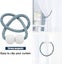 4 Pack Magnetic Curtain Tiebacks Convenient Drape Tie Backs Weave Holder For Win Carousel 3