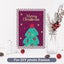 Christmas Washi Tape Set 6 Rolls Xmas Holiday Decorative Washi Making Tapes Diy Carousel 4