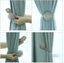 2 Pack Magnetic Curtain Tiebacks, Sparkling Crystal Flower Curtain Tieback Stret Carousel 4