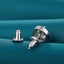 3 Pairs Of Earrings Fastened On The Back, Hypoallergenic, Secure Locking On The Carousel 3