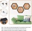 4 Packs Cork Board Pin Board, Cork Boards For Walls With Frame, Decorative Black Carousel 3