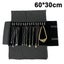 Velvet Travel Jewelry Case Roll Bag Organizer For Necklace Bracelet Carousel 1