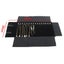 Velvet Travel Jewelry Case Roll Bag Organizer For Necklace Bracelet Carousel 5