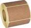 2x3 Inch Brown Kraft Stickers (300 Per Roll) - Rectangular Blank Sticker Carousel 1