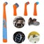 4in1 Electric Cleaning Brush With Replacement Heads Oil Dust Household Carousel 2