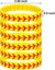 Softball Bracelet Softball Wristband Silicone Bracelet Softball Gift For Softbal Carousel 4
