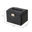 Jewelry Box, Handmade Faux Leather Jewelry Organizer Box Carousel 5