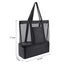 Mesh Beach Bag, Tote Beach Bags Cooler 17 "x 15" X 6 "grocery & Picnic Bag Carousel 3