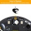 2 Pack Roue De Roulette De Remplacement Pour L'assemblage De Roulettes Pour Irob Carousel 3