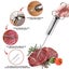 Meat Injector Syringe, Stainless Steel Marinade Flavor Injector Kit Carousel 5