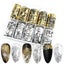 Gold And Silver Foil Nail Art Holographic Foil Patch Nail Art Sequins 3d Flash L Carousel 1