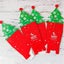 20 Pieces 3d Christmas Tree Candy Treat, Christmas Paper Box Gift Carousel 3