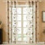 Beautiful Printed Butterfly Sheer Curtains Polyester Transparent Drapes Carousel 1