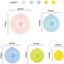 Food Grade Silicone Lid, 5 Different Sizes Silicone Suction Cup Lids, Large Carousel 2