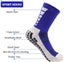 Dispensed Mid-tube Football Socks Non-slip Shock Absorption, Blue Carousel 2
