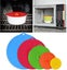 5PCS Expandable Silicone Lid Set Fresh Storage Lids Of Different Size Rectangula Carousel 5