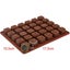 Silicone Letter Mold, Chocolate Molds 26 Alphabets Candy Tray Carousel 4