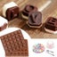 Silicone Letter Mold, Chocolate Molds 26 Alphabets Candy Tray Carousel 5