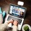 Video Conference Lighting, Webcam Lighting For Remote Working, Zoom Lighting For Carousel 3