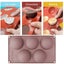 Medium Semi Sphere Silicone Mold, Baking Mold For Making Chocolate Carousel 5