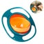 360 Dgree Rotation Spill Resistant Gyroscopic Bowl With Lid Rotating Splash-proo Carousel 3