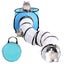 Cat Toy Tunnel And Cubes Bundle Interactive Crinkle Collapsible Tube Carousel 1