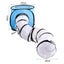 Cat Toy Tunnel And Cubes Bundle Interactive Crinkle Collapsible Tube Carousel 3