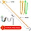 6pcs Drain Unblocker Hair Remover Sink Clog Relief Cleaning Tool Kit Carousel 5
