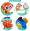 Bath Toys For Toddlers Kids Babies 1-3 Year Old Boys Girls Bathtub Toy Carousel 3