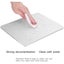 Metal Aluminum Mouse Pad Hard Ultra Thin Double Side Design Mouse Mat Carousel 4