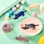 4 Pieces Resin Cat Hair Clips Cat Hair Clip Kitty Hair Barrettes Carousel 2