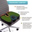 Seat Cushion Pillow For Office Chair - 100% Memory Foam Firm Coccyx Pad Carousel 3