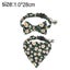 2 Pack Cat Breakaway Collar Bow Tie Daisy Floral Color Collar Breakaway Collar Carousel 2