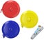 3pcs 60-inch 1.5 Meter Soft And Retractable Tape Measure Carousel 1